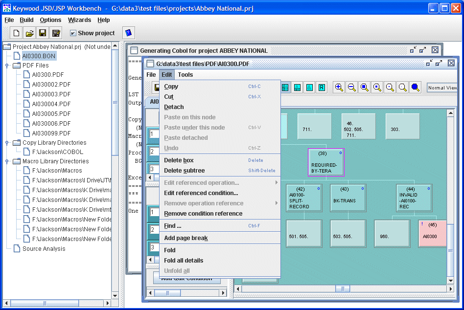 JSD Network Editor